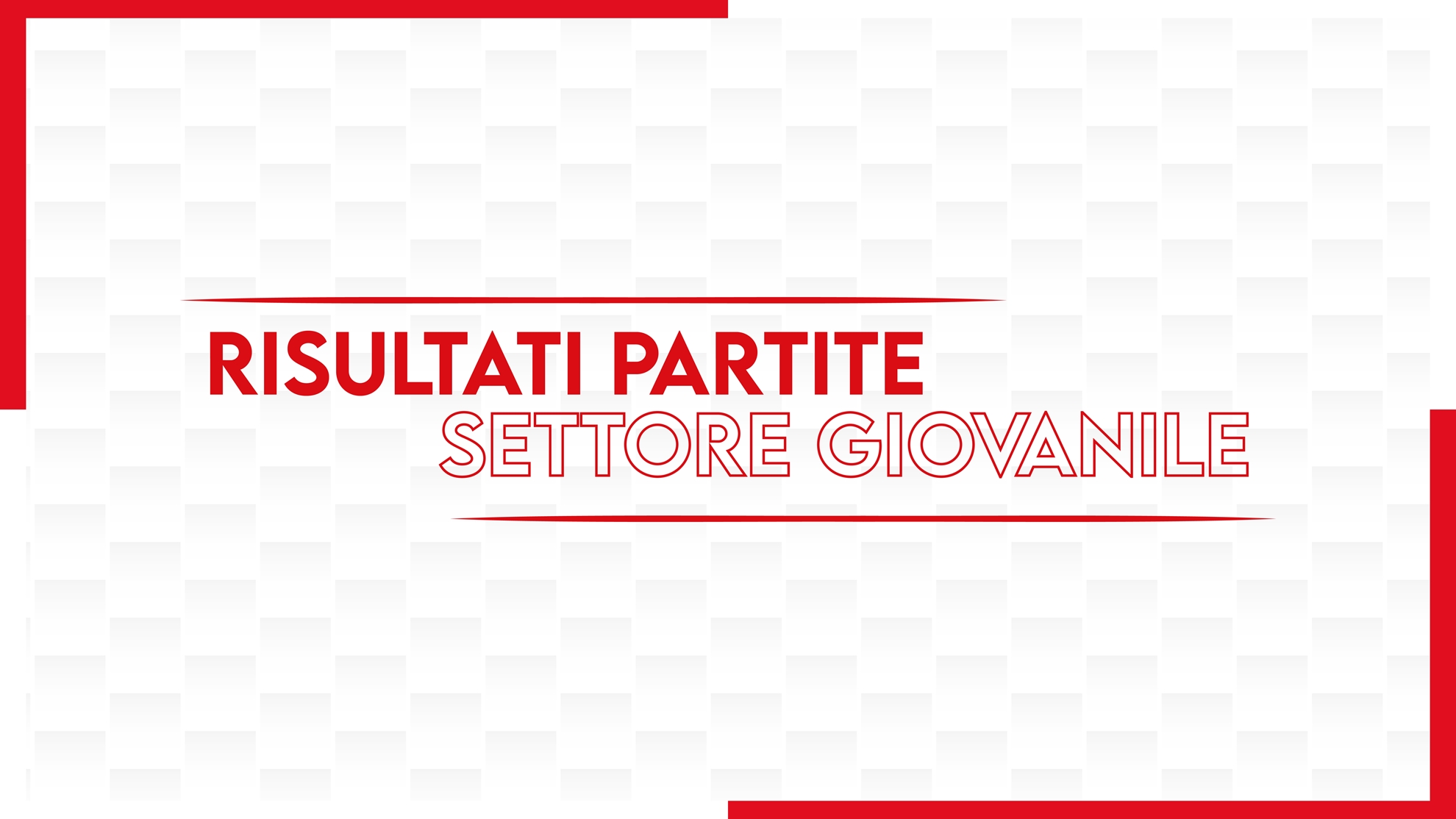 NON RIESCE LA RIMONTA ALL'U17, ESULTANO U16 E U15: i tabellini del weekend